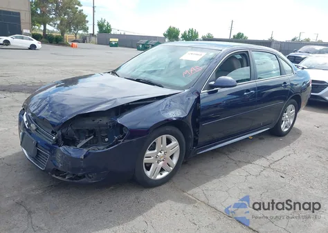 2011 Chevrolet Impala Lt из США, поврежденный, VIN 2G1WB5EK6B1257126